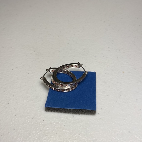 Avon Birthstone Hoop Earrings - Picture 2 of 5